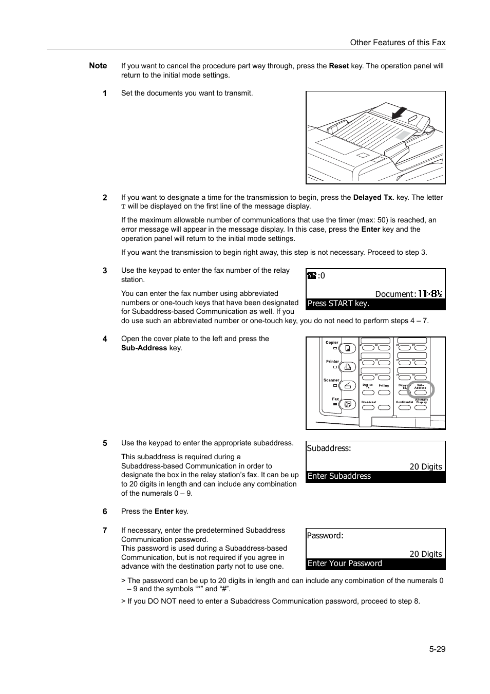 TA Triumph-Adler DC 2116 User Manual | Page 125 / 219