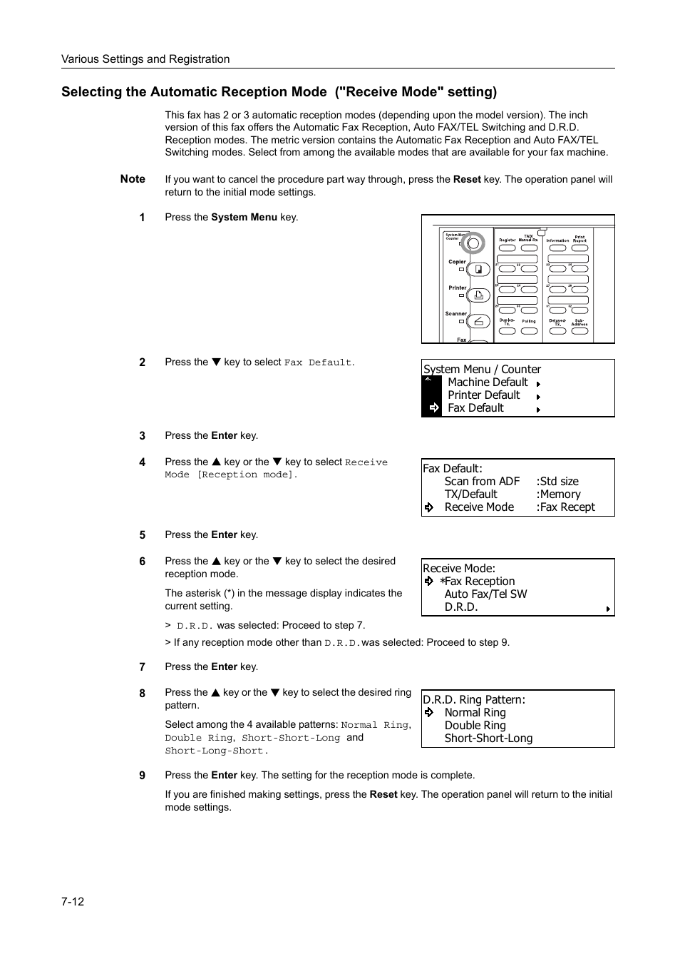 TA Triumph-Adler DC 2116 User Manual | Page 182 / 219