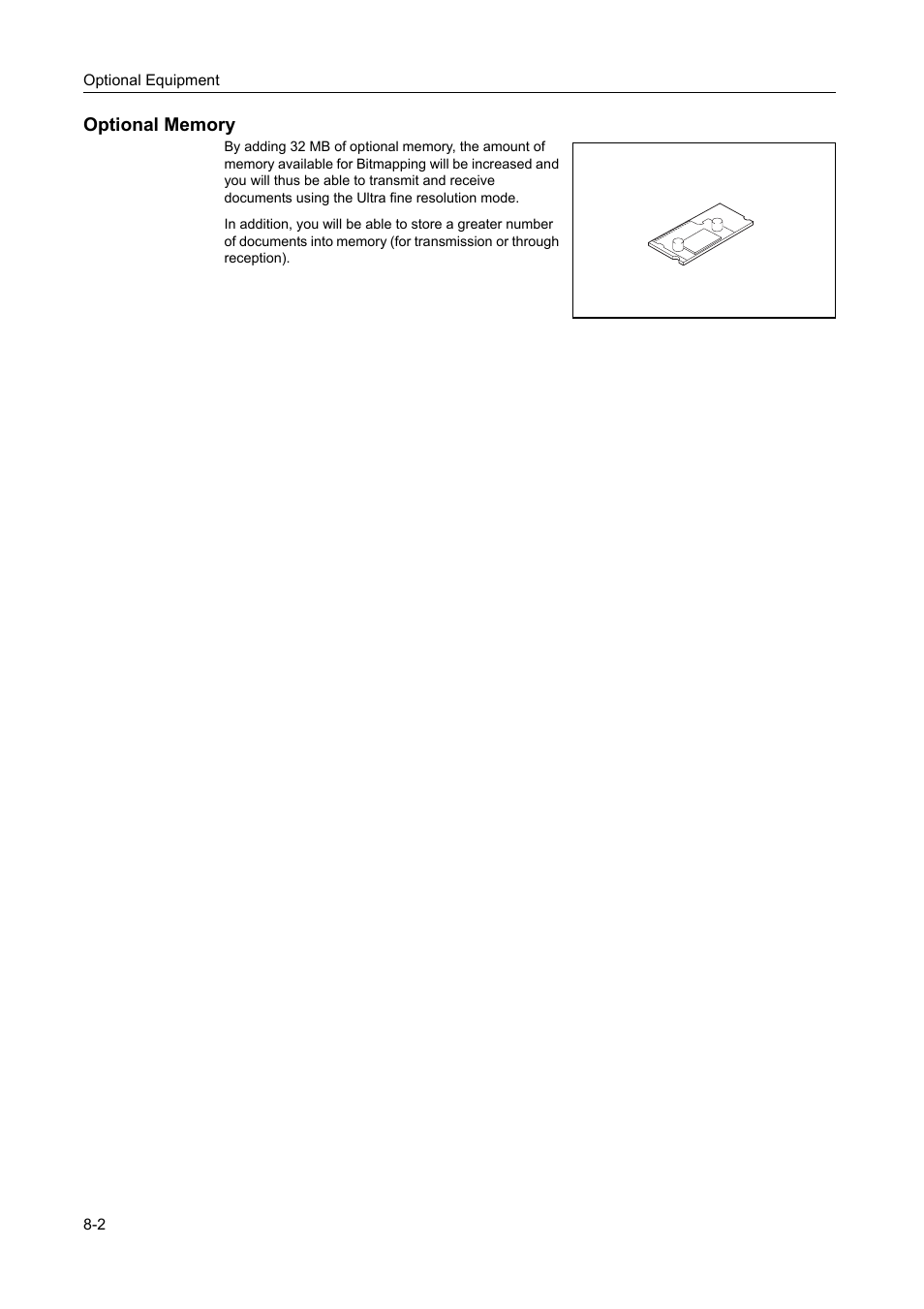 Optional memory, Optional memory -2 | TA Triumph-Adler DC 2116 User Manual | Page 192 / 219