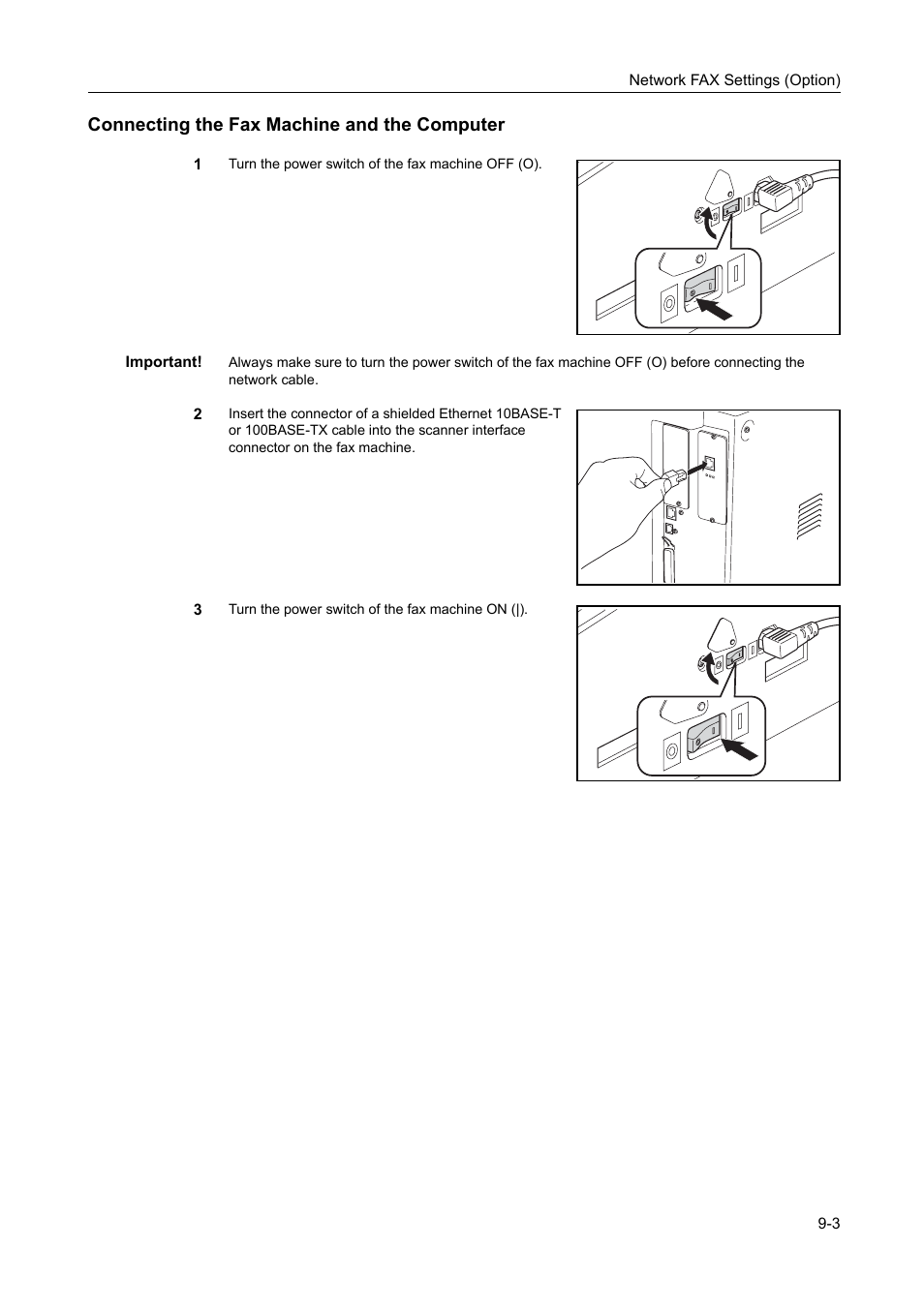 Connecting the fax machine and the computer, Connecting the fax machine and the computer -3 | TA Triumph-Adler DC 2116 User Manual | Page 195 / 219