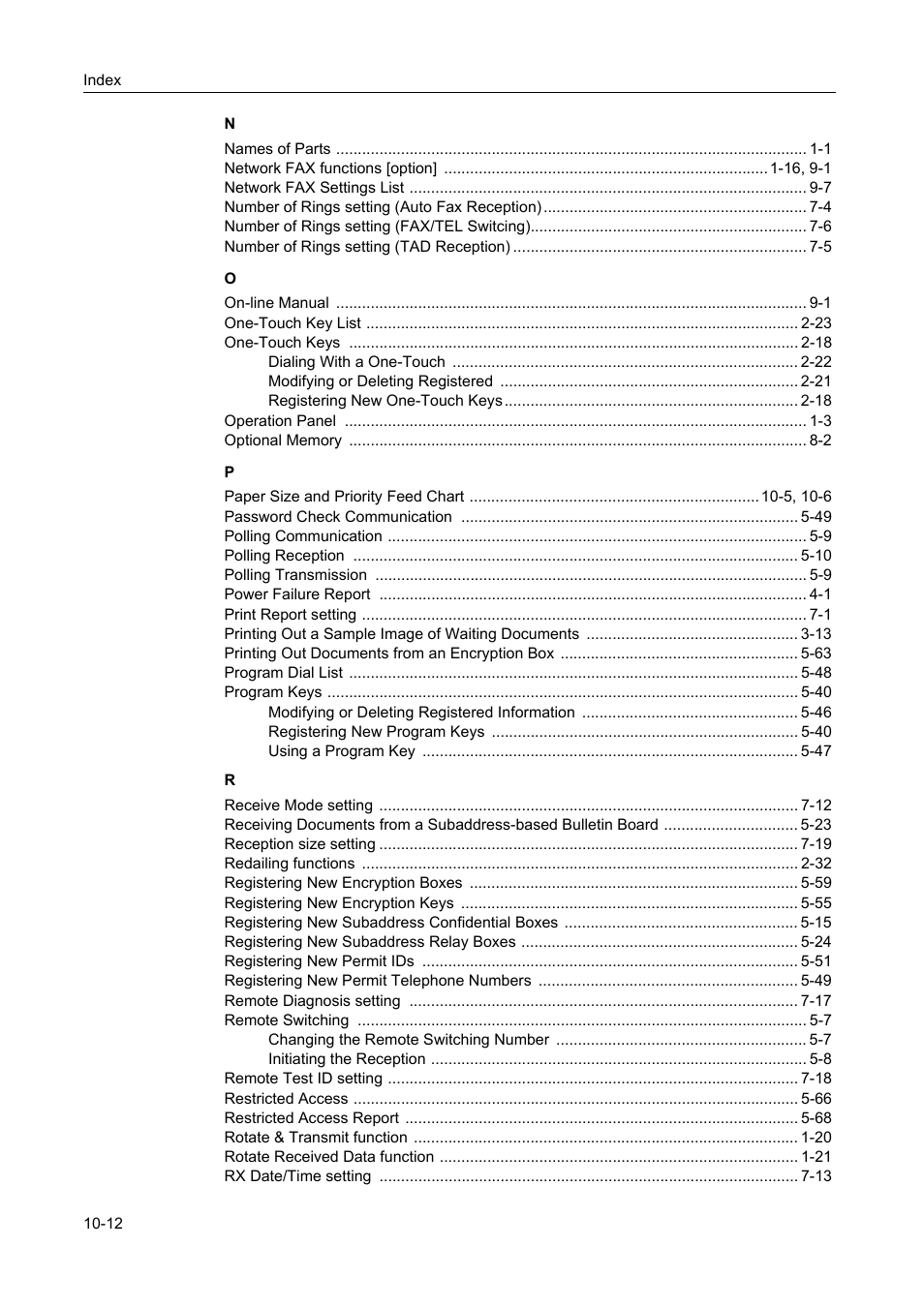 TA Triumph-Adler DC 2116 User Manual | Page 212 / 219