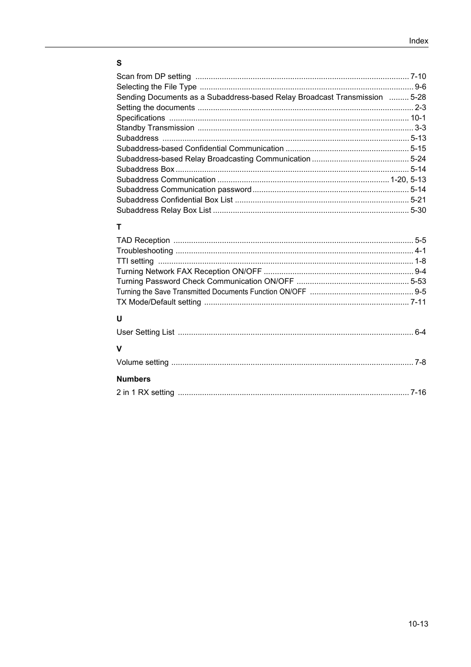 TA Triumph-Adler DC 2116 User Manual | Page 213 / 219