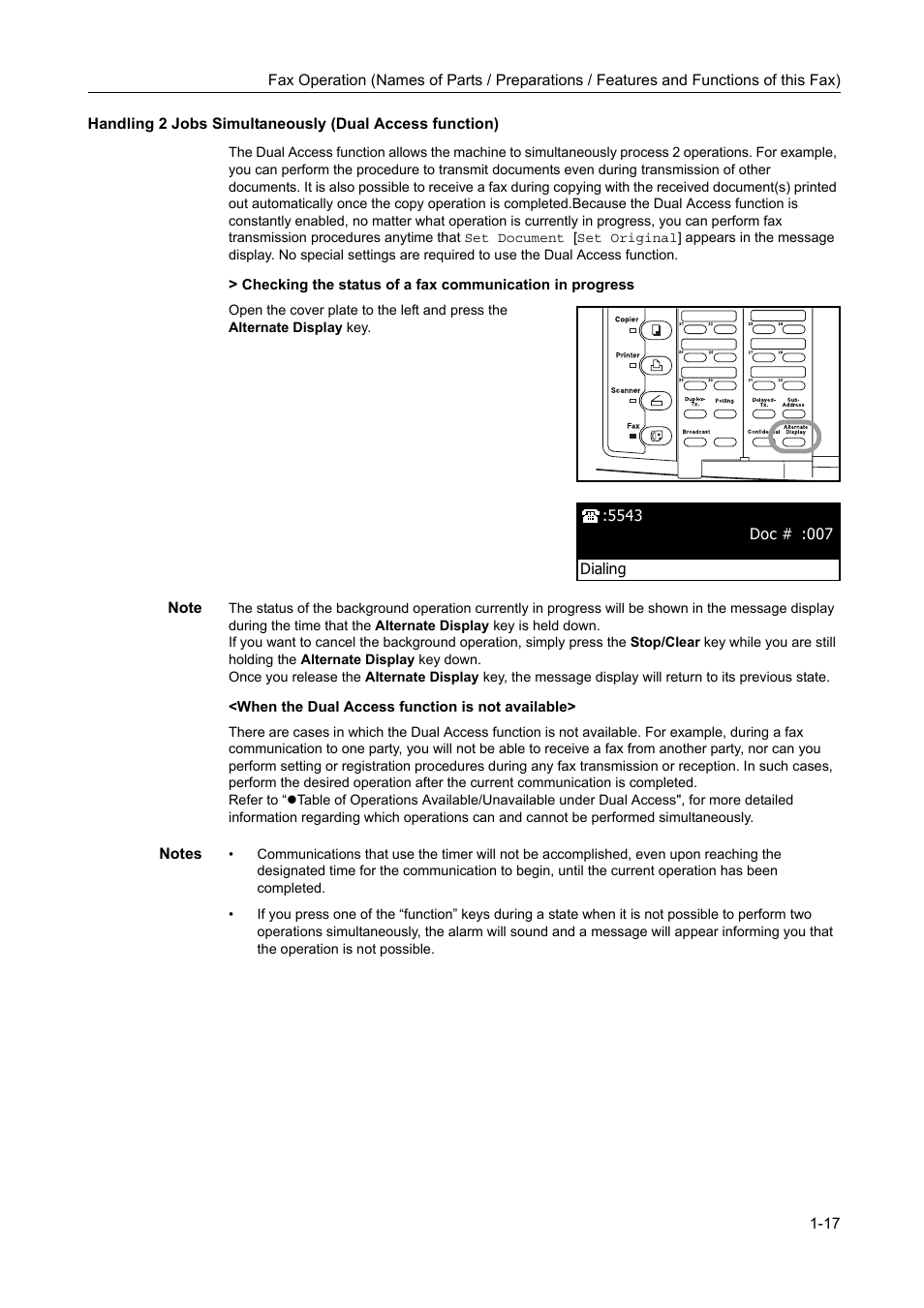 TA Triumph-Adler DC 2116 User Manual | Page 31 / 219