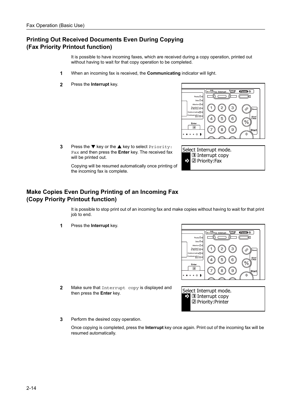 TA Triumph-Adler DC 2116 User Manual | Page 50 / 219