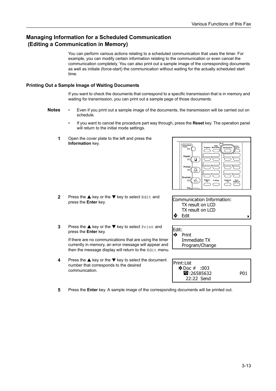 Printing out a sample image of waiting documents | TA Triumph-Adler DC 2116 User Manual | Page 81 / 219