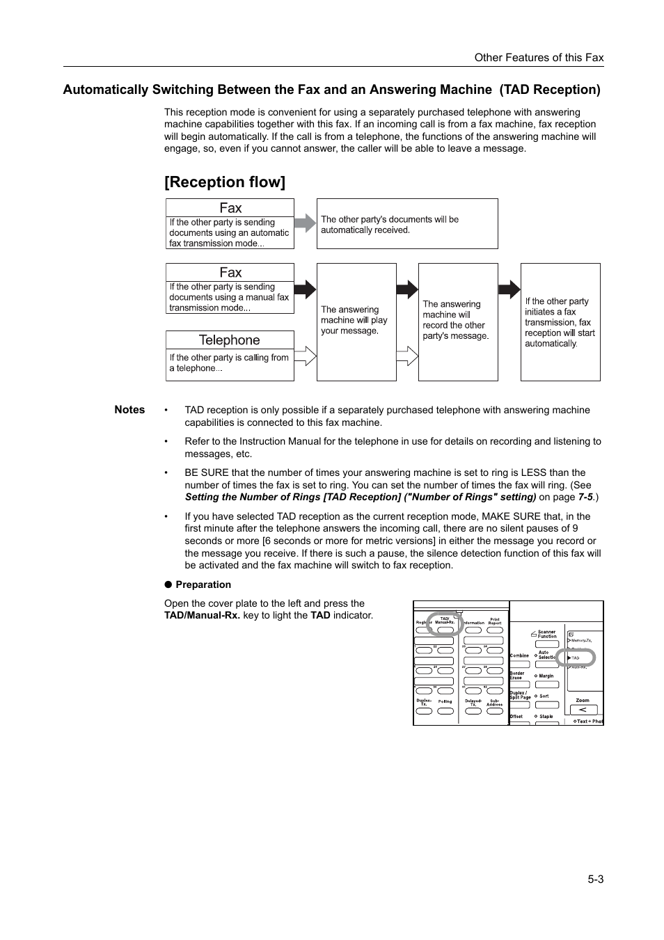 Reception flow | TA Triumph-Adler DC 2116 User Manual | Page 99 / 219