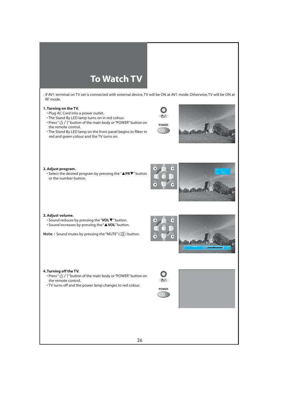 Daewoo DLT-32C7 User Manual | Page 26 / 53