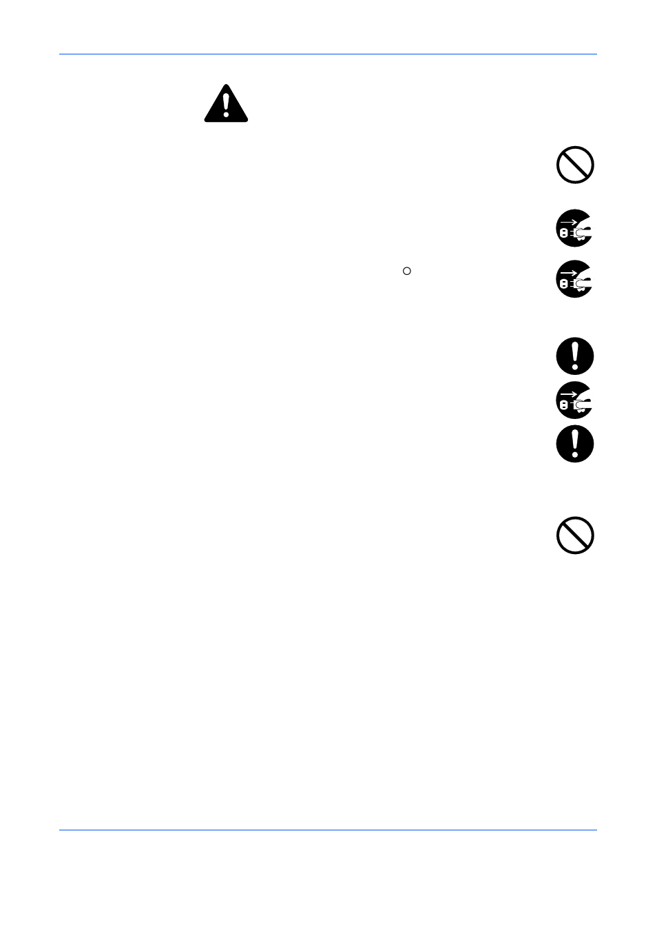 Caution | TA Triumph-Adler DC 2216 User Manual | Page 14 / 148
