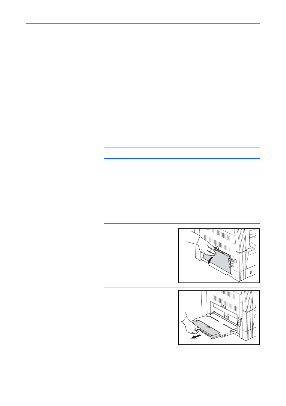 Setting paper on the mp tray | TA Triumph-Adler DC 2216 User Manual | Page 36 / 148