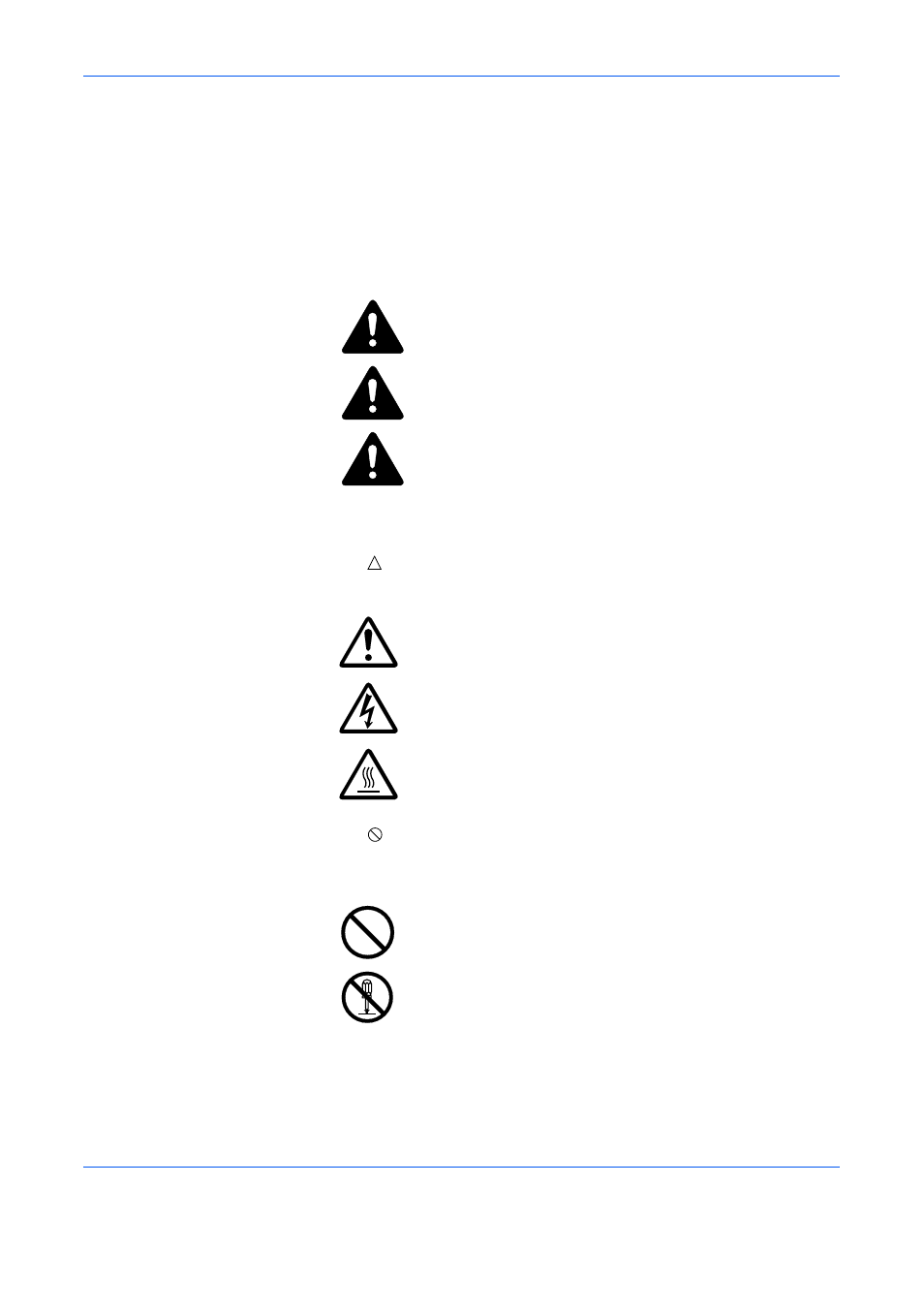 Safety conventions in this guide, Symbols | TA Triumph-Adler DC 2216 User Manual | Page 8 / 148