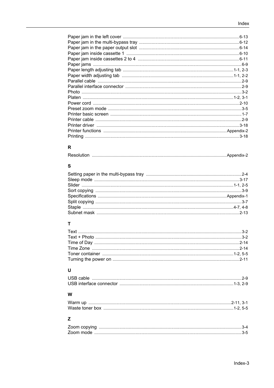 TA Triumph-Adler DC 2218 User Manual | Page 108 / 114