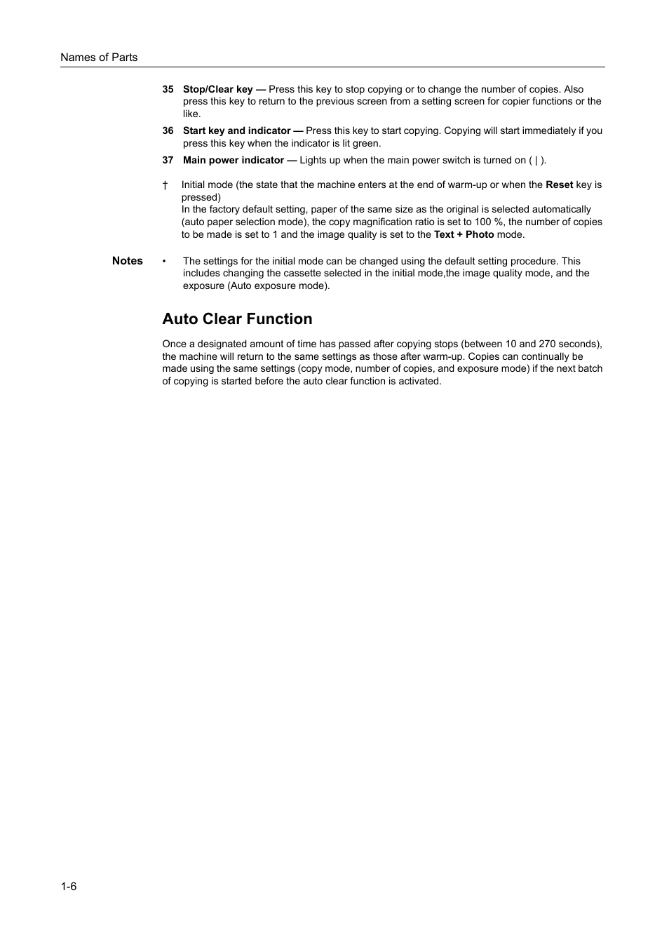Auto clear function | TA Triumph-Adler DC 2218 User Manual | Page 23 / 114