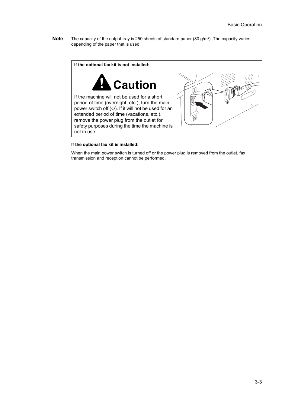 Caution | TA Triumph-Adler DC 2218 User Manual | Page 44 / 114