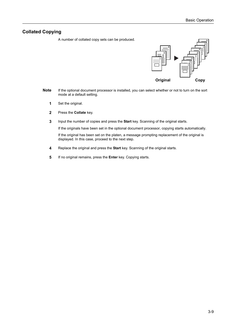 Collated copying, Collated copying -9 | TA Triumph-Adler DC 2218 User Manual | Page 50 / 114
