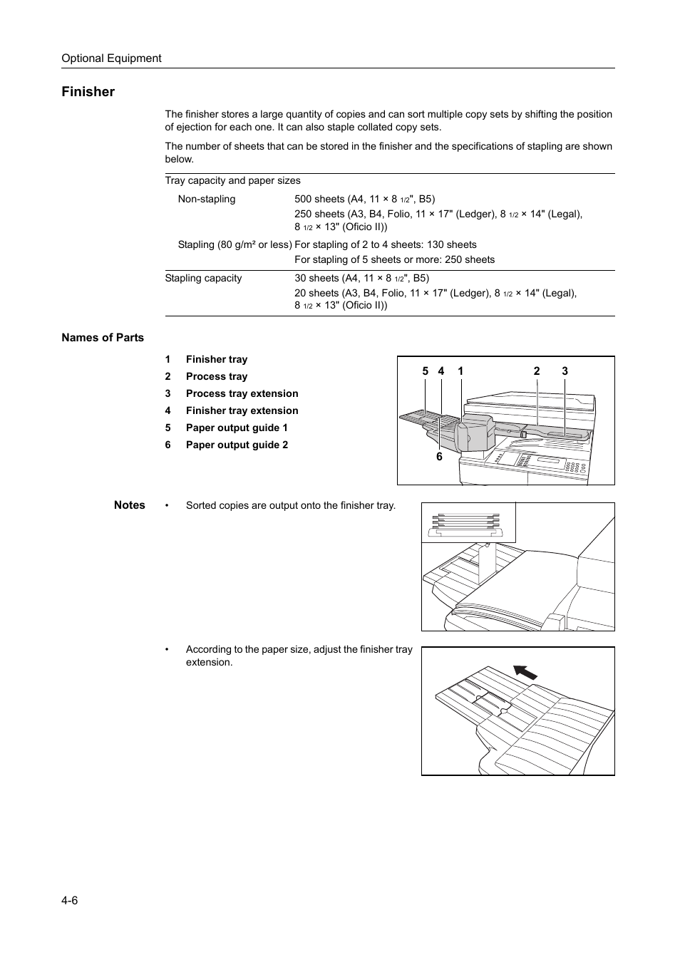 Finisher, Names of parts, Finisher -6 | Names of parts -6 | TA Triumph-Adler DC 2218 User Manual | Page 65 / 114