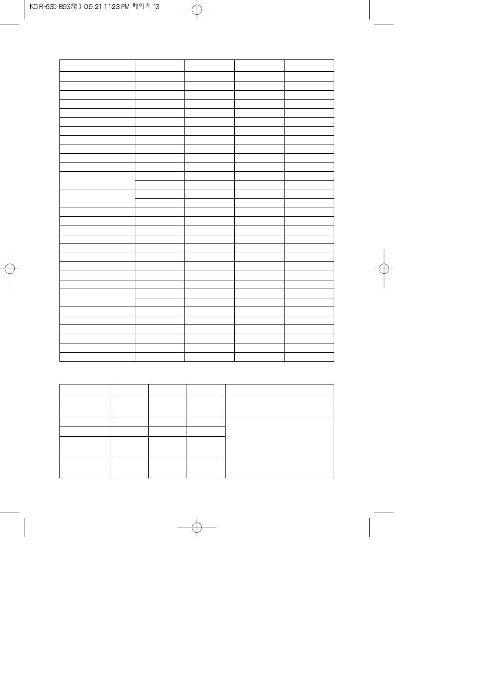 Daewoo KOR-63DB9S User Manual | Page 14 / 17