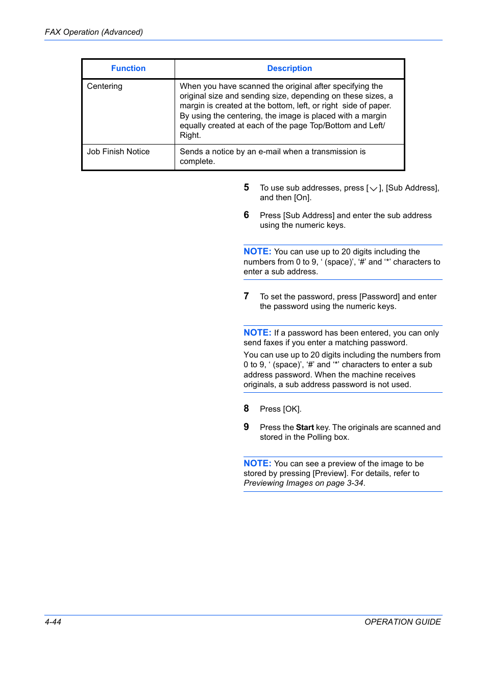 TA Triumph-Adler DC 2242 User Manual | Page 107 / 223