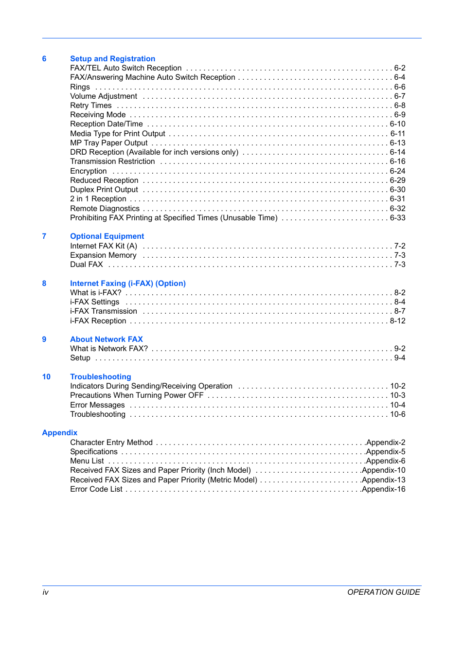 TA Triumph-Adler DC 2242 User Manual | Page 5 / 223