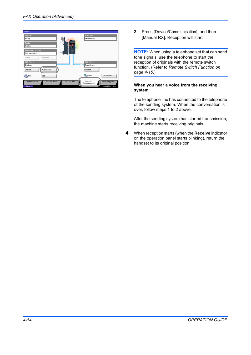 TA Triumph-Adler DC 2242 User Manual | Page 77 / 223