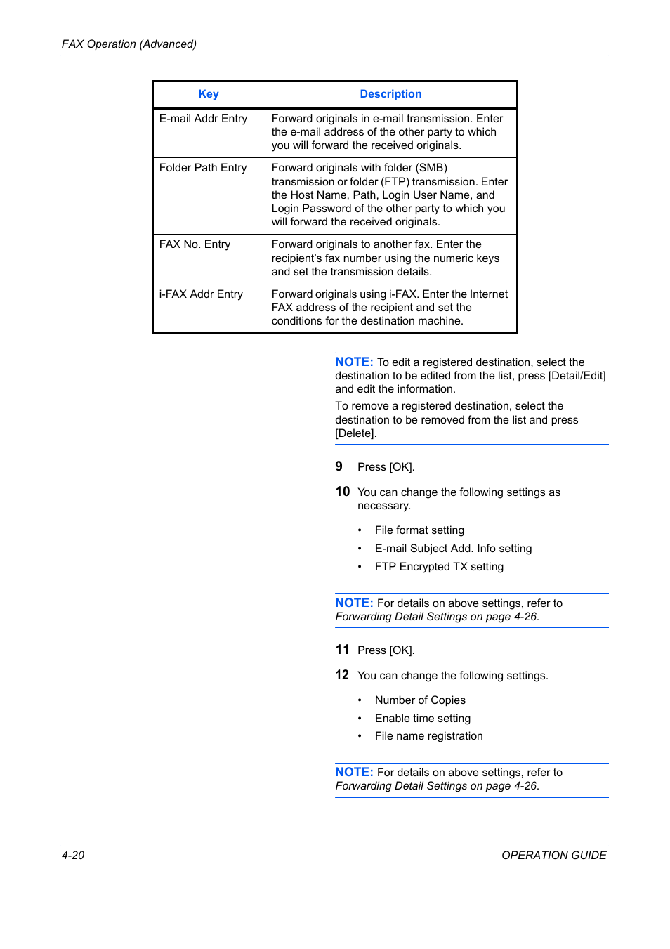 TA Triumph-Adler DC 2242 User Manual | Page 83 / 223