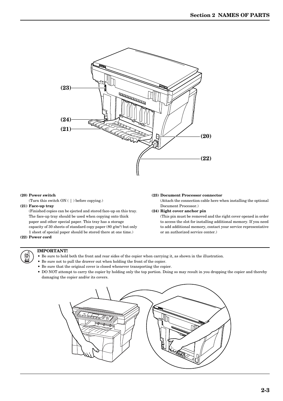 TA Triumph-Adler DC 2315 User Manual | Page 19 / 91
