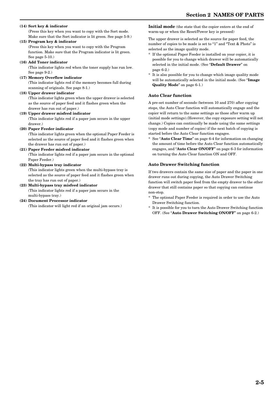 TA Triumph-Adler DC 2315 User Manual | Page 21 / 91