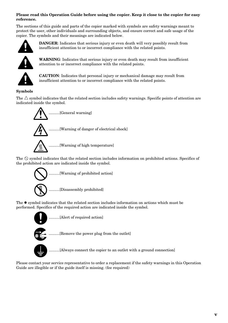 TA Triumph-Adler DC 2315 User Manual | Page 7 / 91