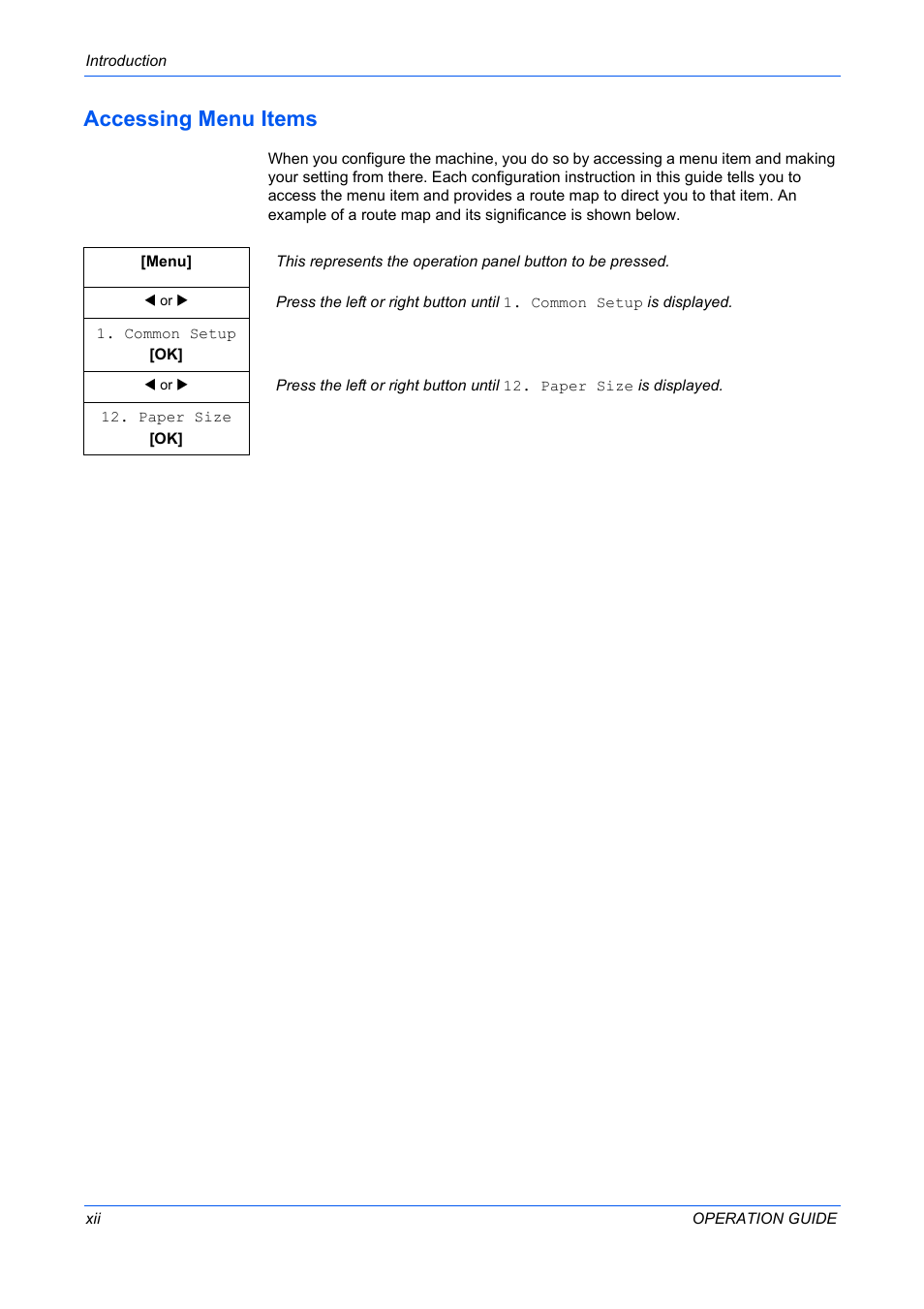 Accessing menu items | TA Triumph-Adler DC 2316 User Manual | Page 103 / 163
