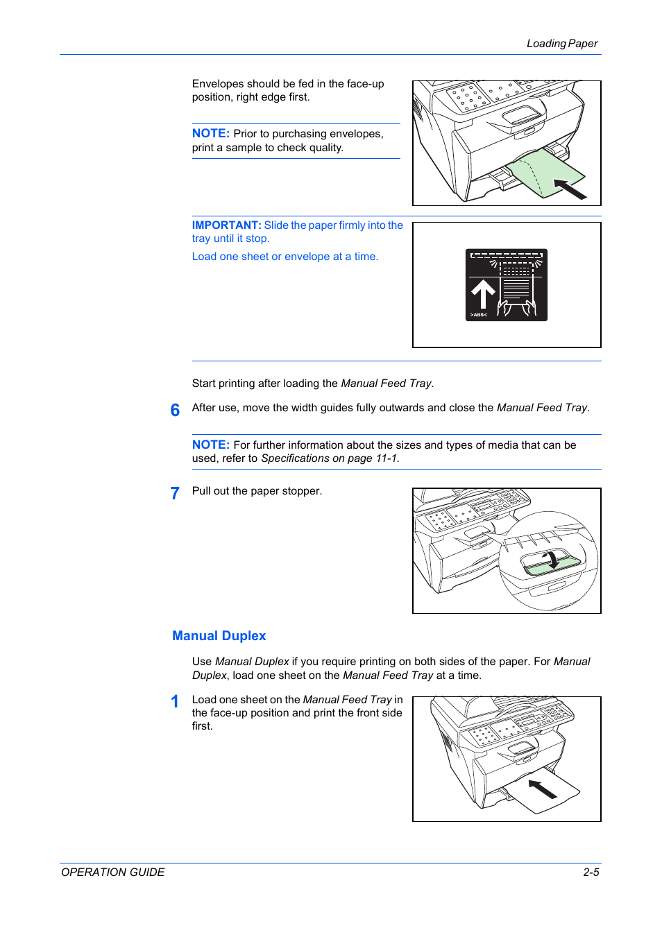 Manual duplex, Manual duplex -5 | TA Triumph-Adler DC 2316 User Manual | Page 31 / 163