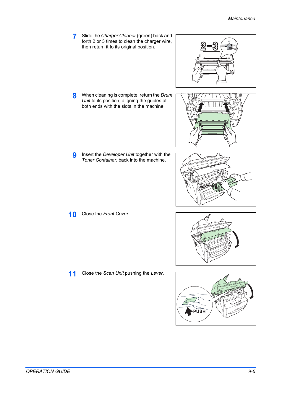 TA Triumph-Adler DC 2316 User Manual | Page 71 / 163