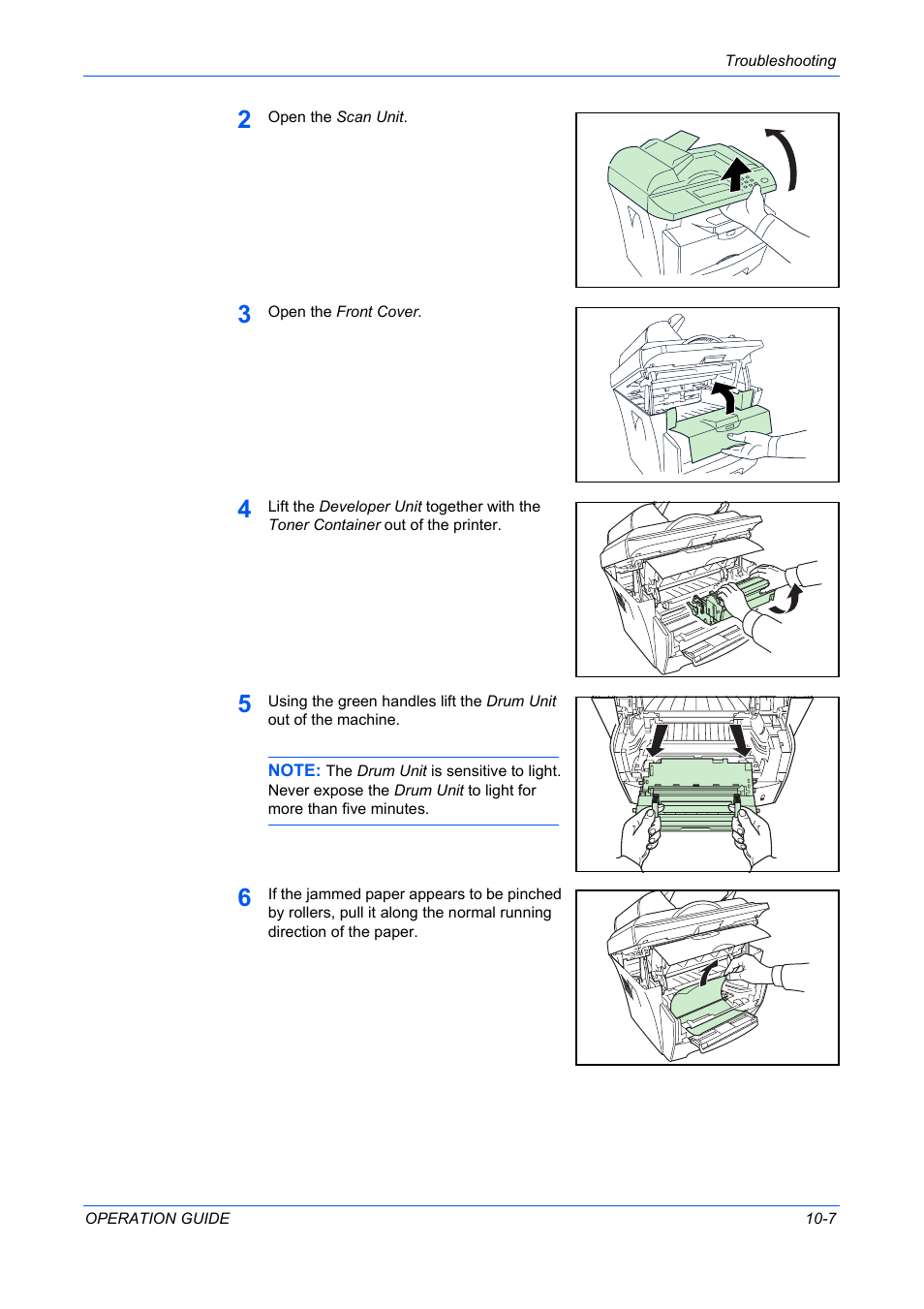 TA Triumph-Adler DC 2316 User Manual | Page 81 / 163