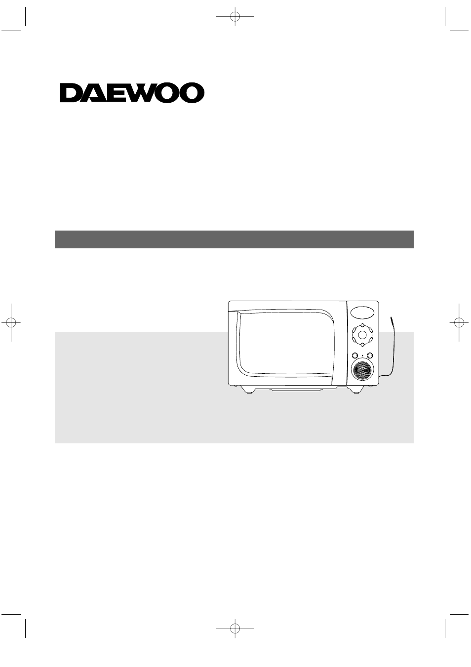 Daewoo KOR-63RA User Manual | 29 pages