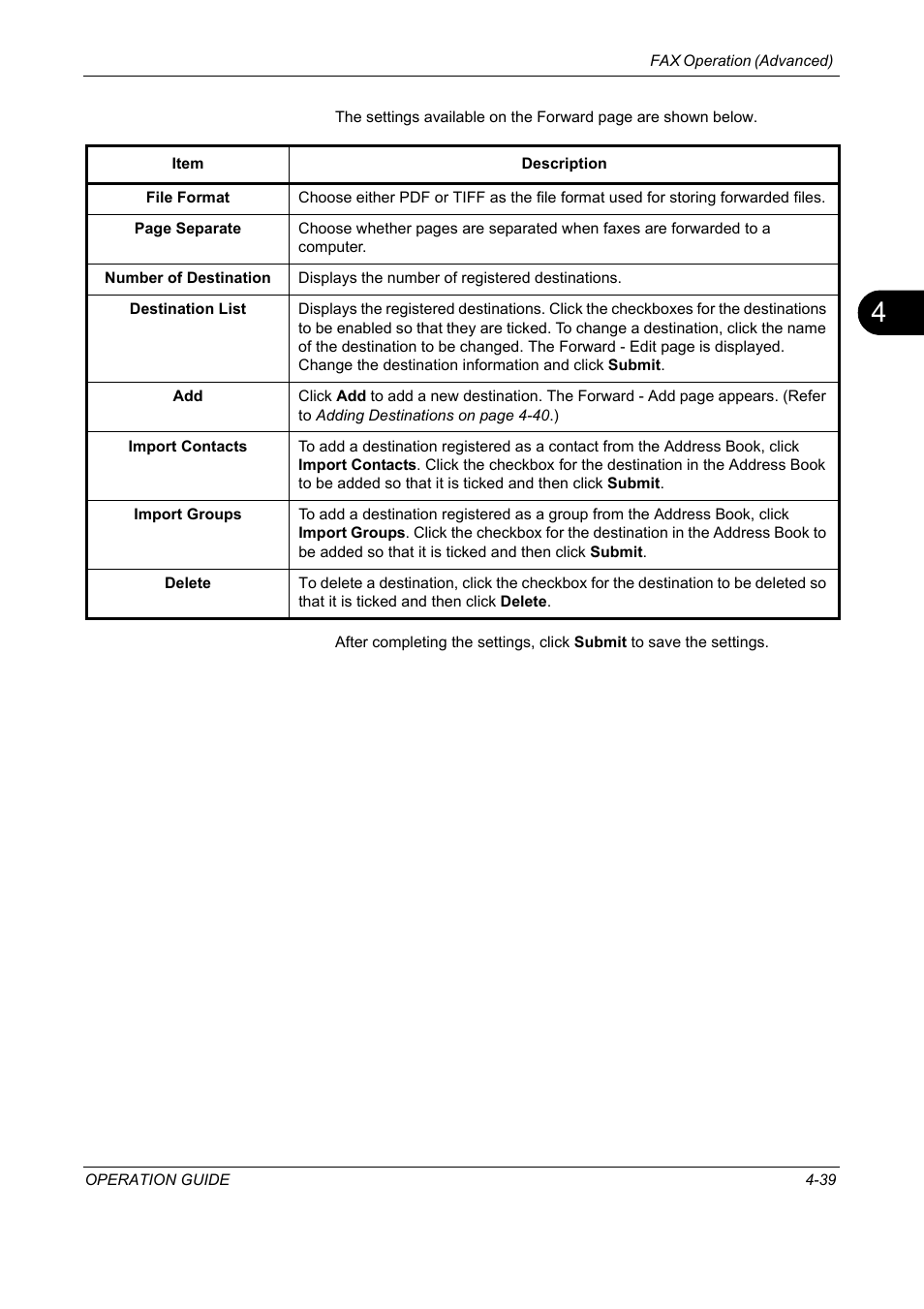TA Triumph-Adler DC 2325 User Manual | Page 105 / 240