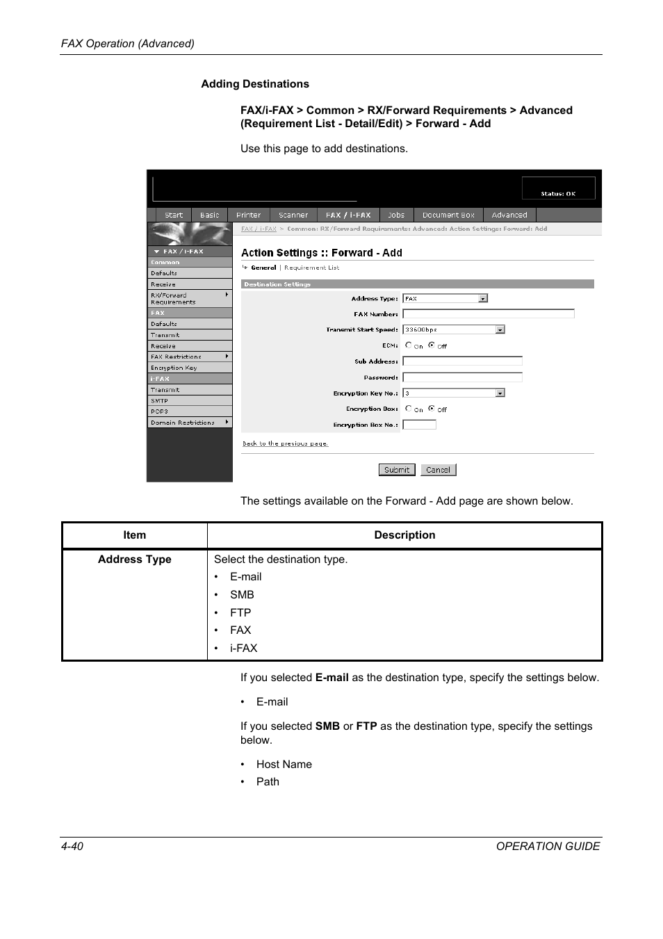 TA Triumph-Adler DC 2325 User Manual | Page 106 / 240