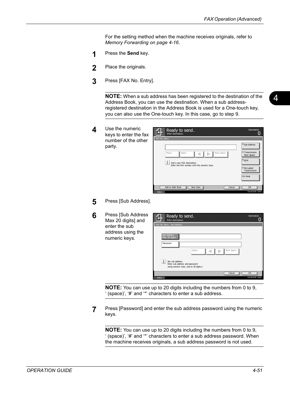TA Triumph-Adler DC 2325 User Manual | Page 117 / 240
