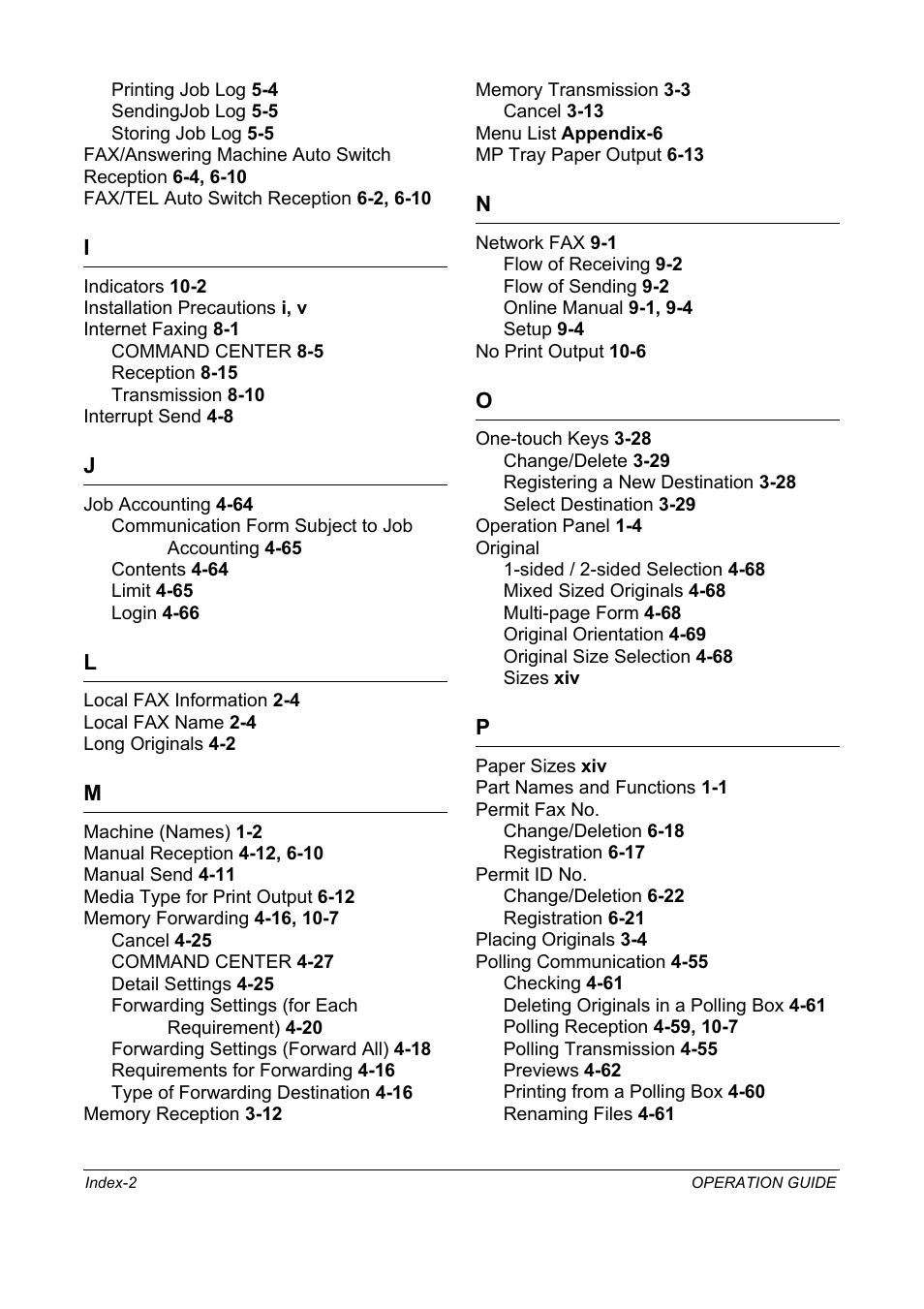 TA Triumph-Adler DC 2325 User Manual | Page 238 / 240