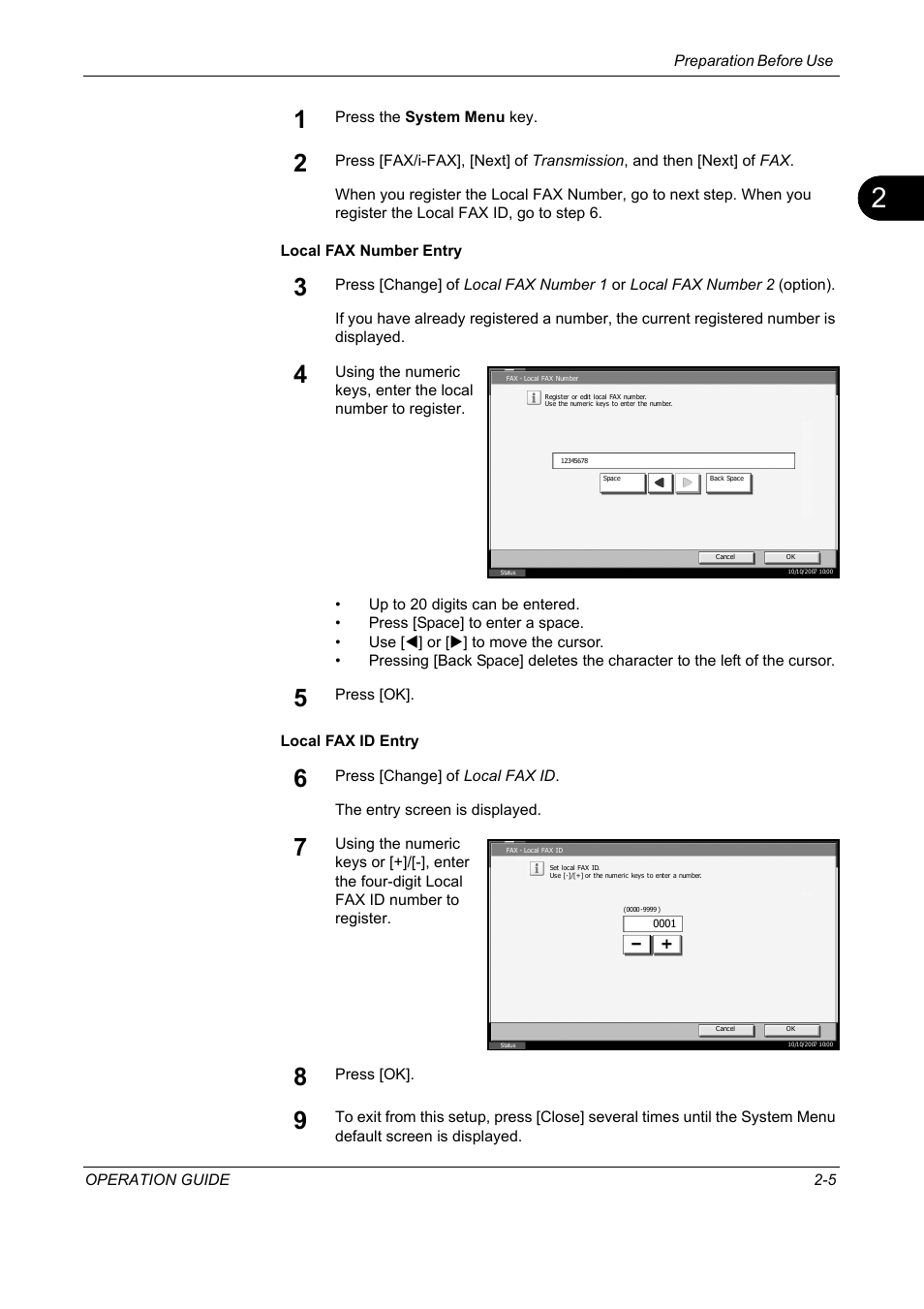 TA Triumph-Adler DC 2325 User Manual | Page 31 / 240