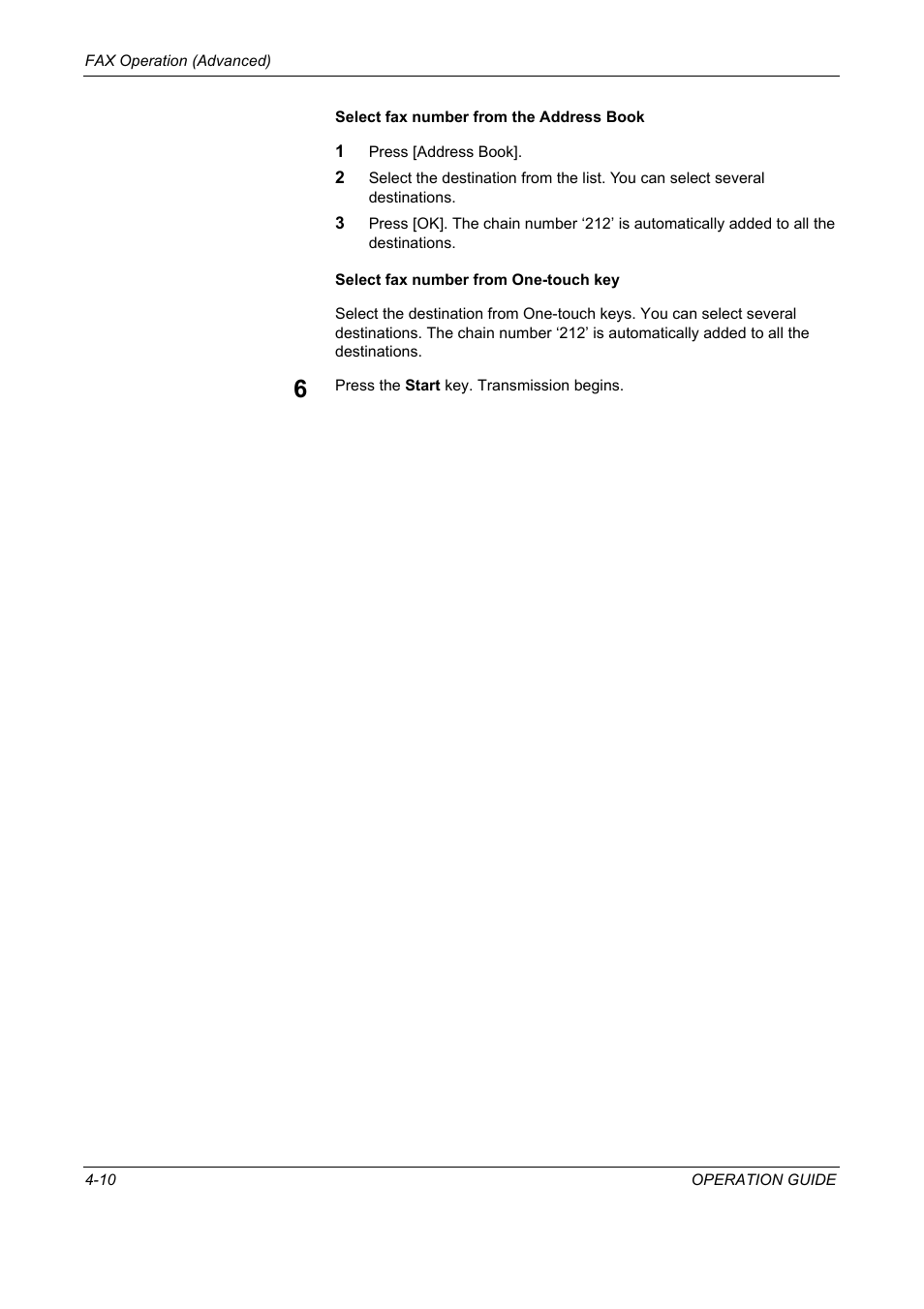 TA Triumph-Adler DC 2325 User Manual | Page 76 / 240