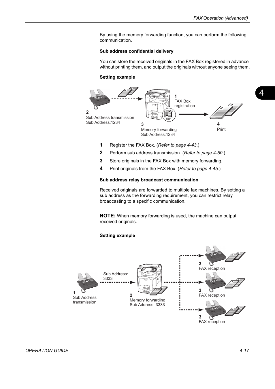 TA Triumph-Adler DC 2325 User Manual | Page 83 / 240