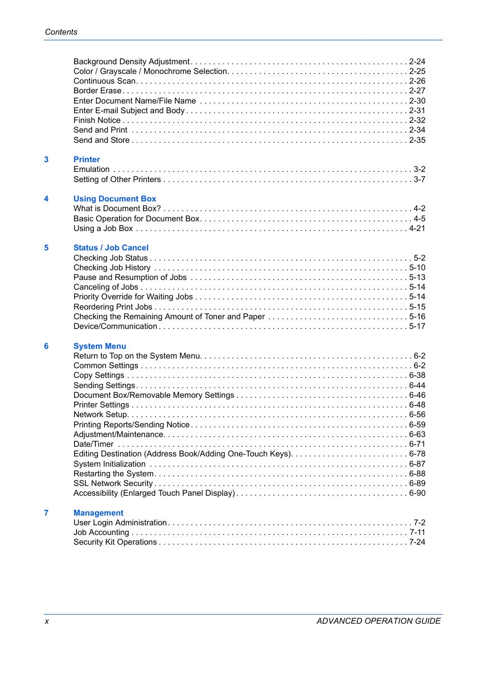TA Triumph-Adler DC 2325 User Manual | Page 12 / 311