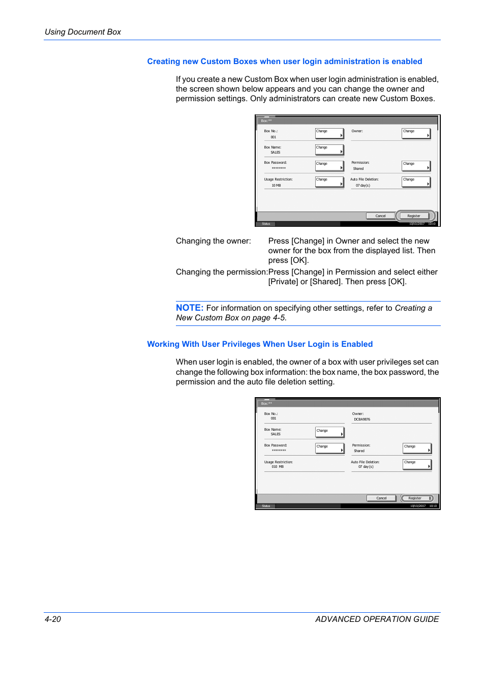 TA Triumph-Adler DC 2325 User Manual | Page 138 / 311