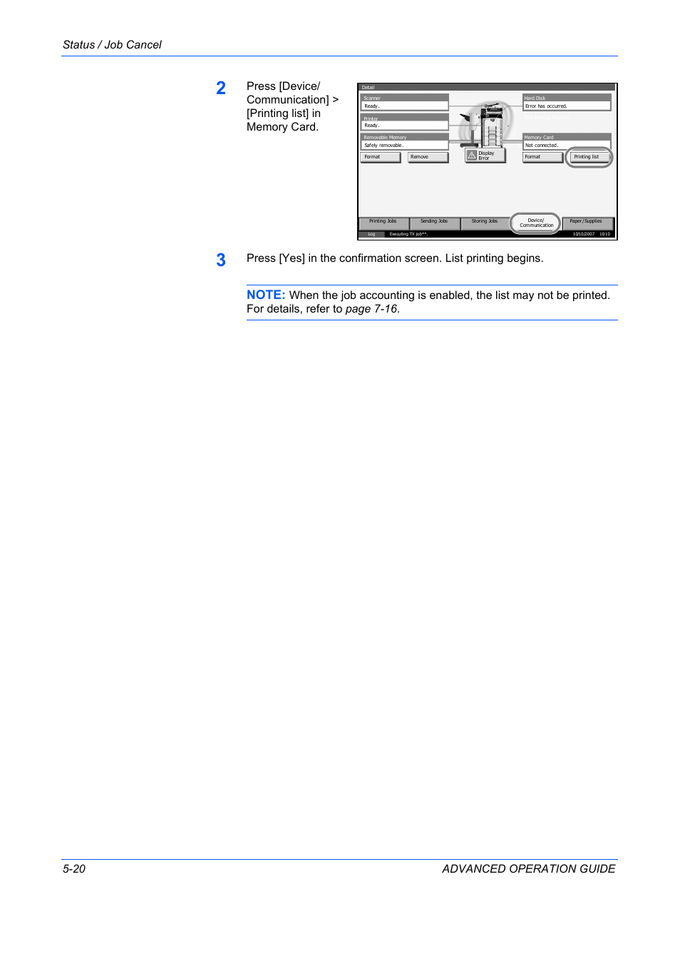 Status / job cancel 5-20 advanced operation guide | TA Triumph-Adler DC 2325 User Manual | Page 168 / 311