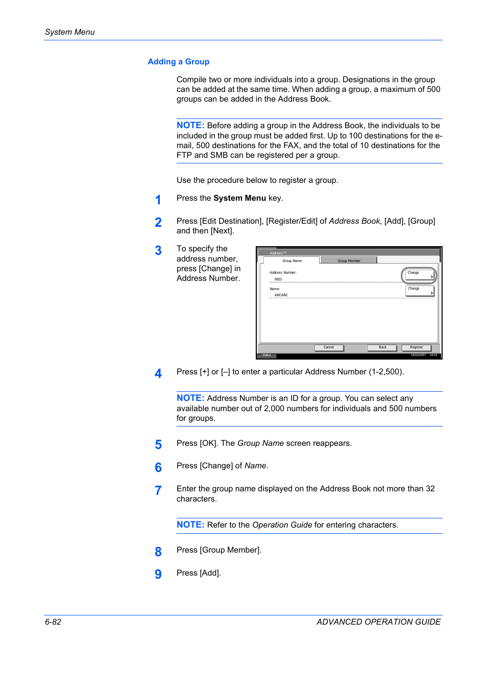 TA Triumph-Adler DC 2325 User Manual | Page 250 / 311