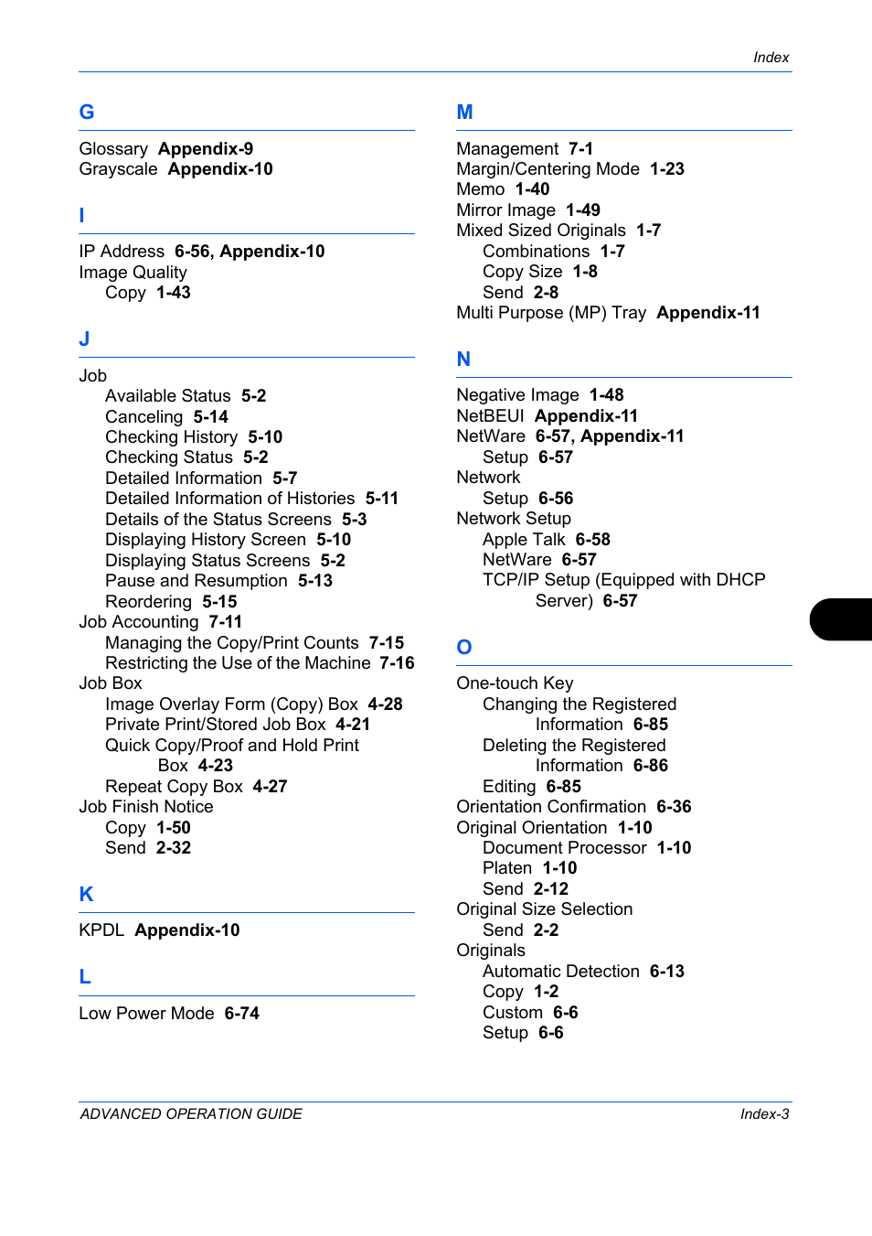 TA Triumph-Adler DC 2325 User Manual | Page 307 / 311