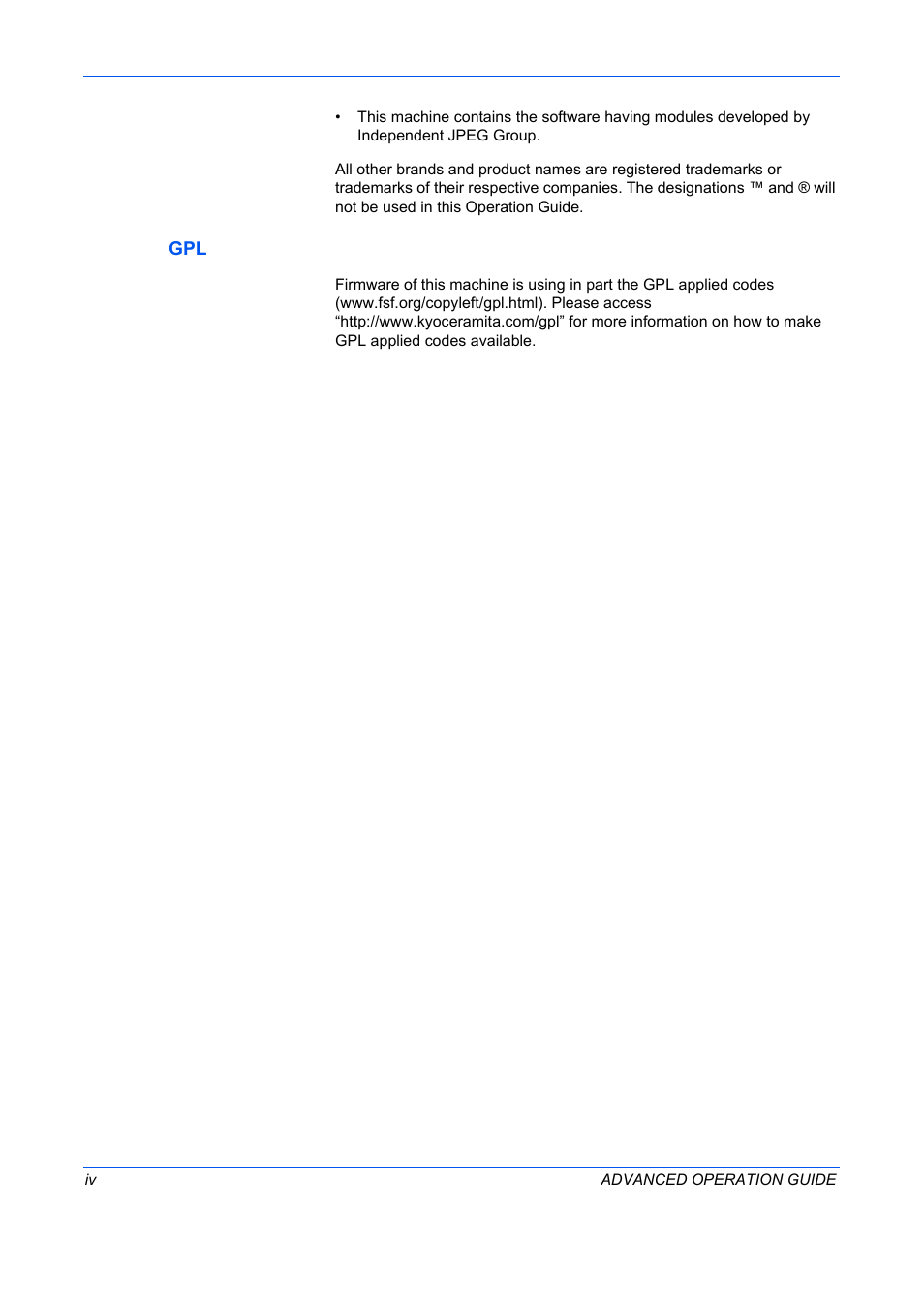 TA Triumph-Adler DC 2325 User Manual | Page 6 / 311