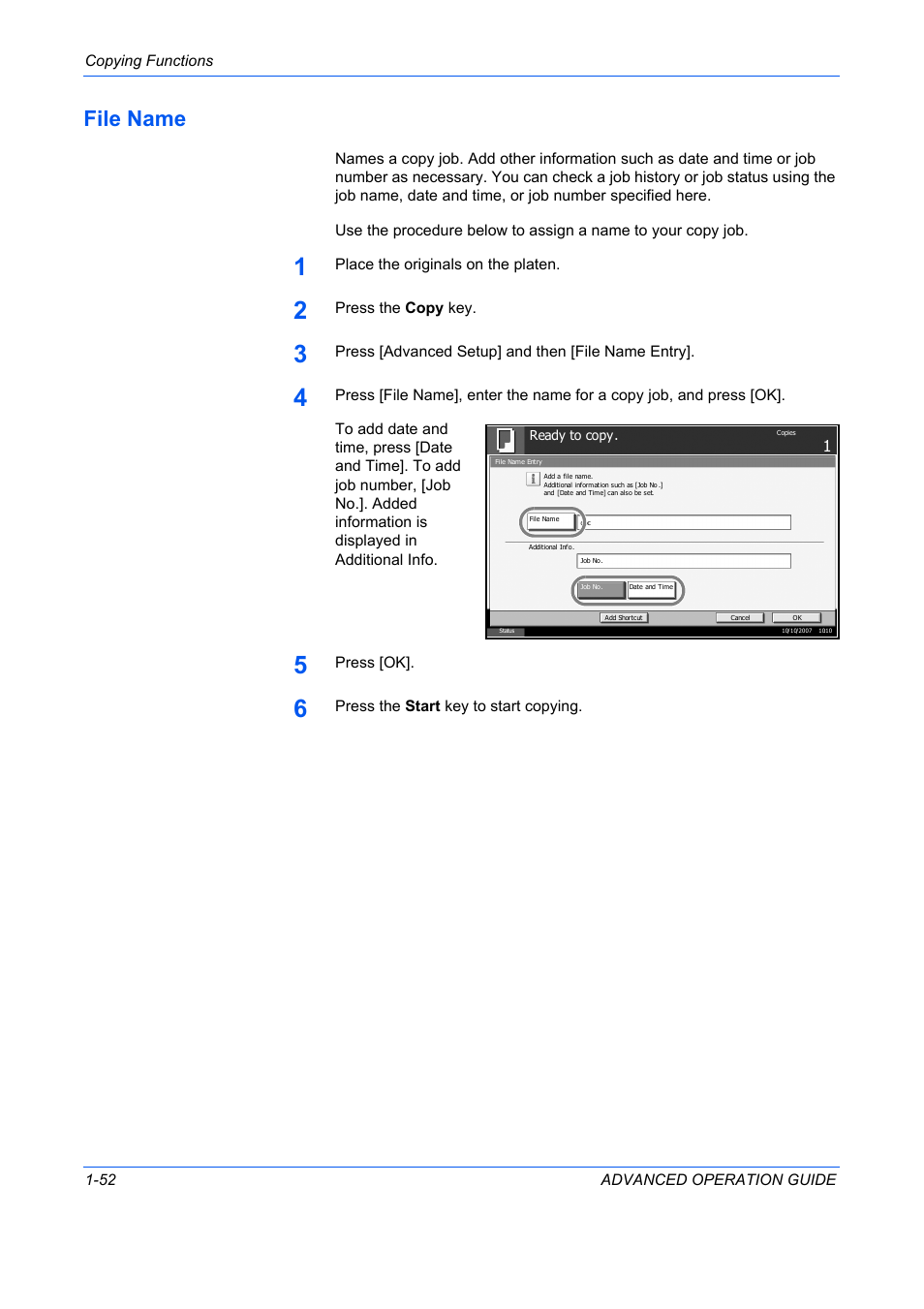File name, File name -52 | TA Triumph-Adler DC 2325 User Manual | Page 66 / 311