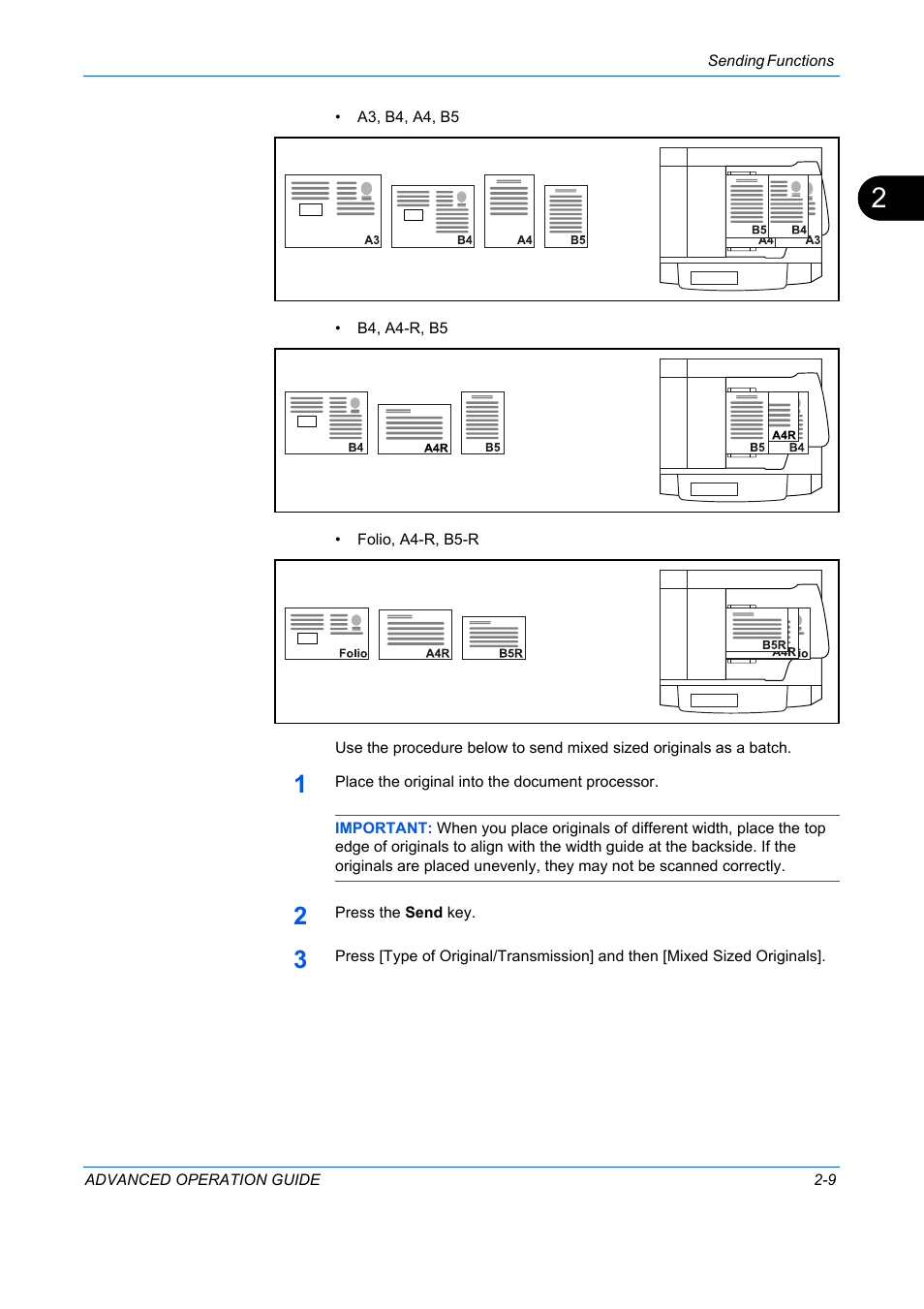 TA Triumph-Adler DC 2325 User Manual | Page 83 / 311