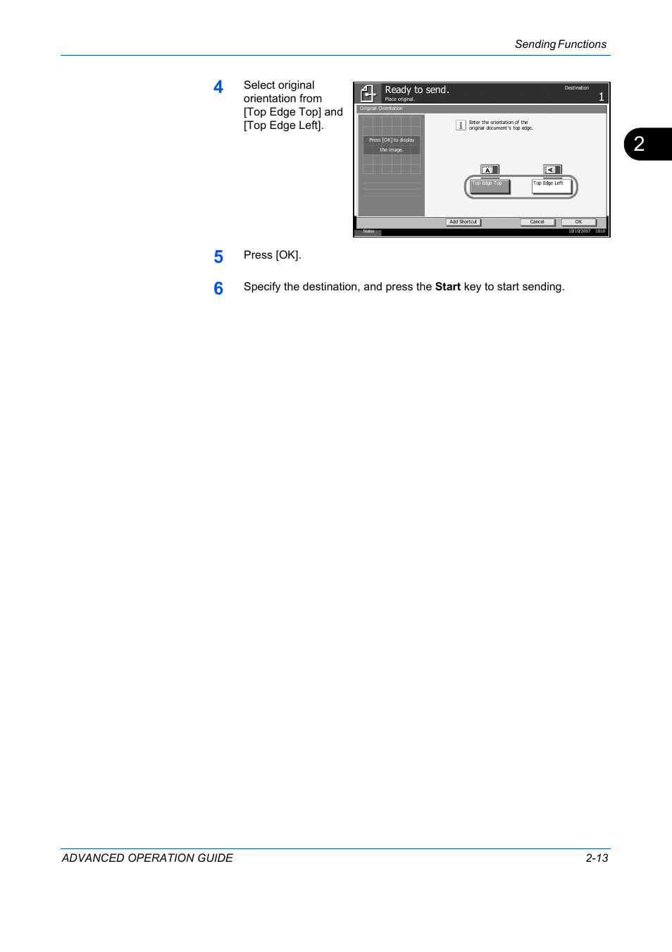 TA Triumph-Adler DC 2325 User Manual | Page 87 / 311