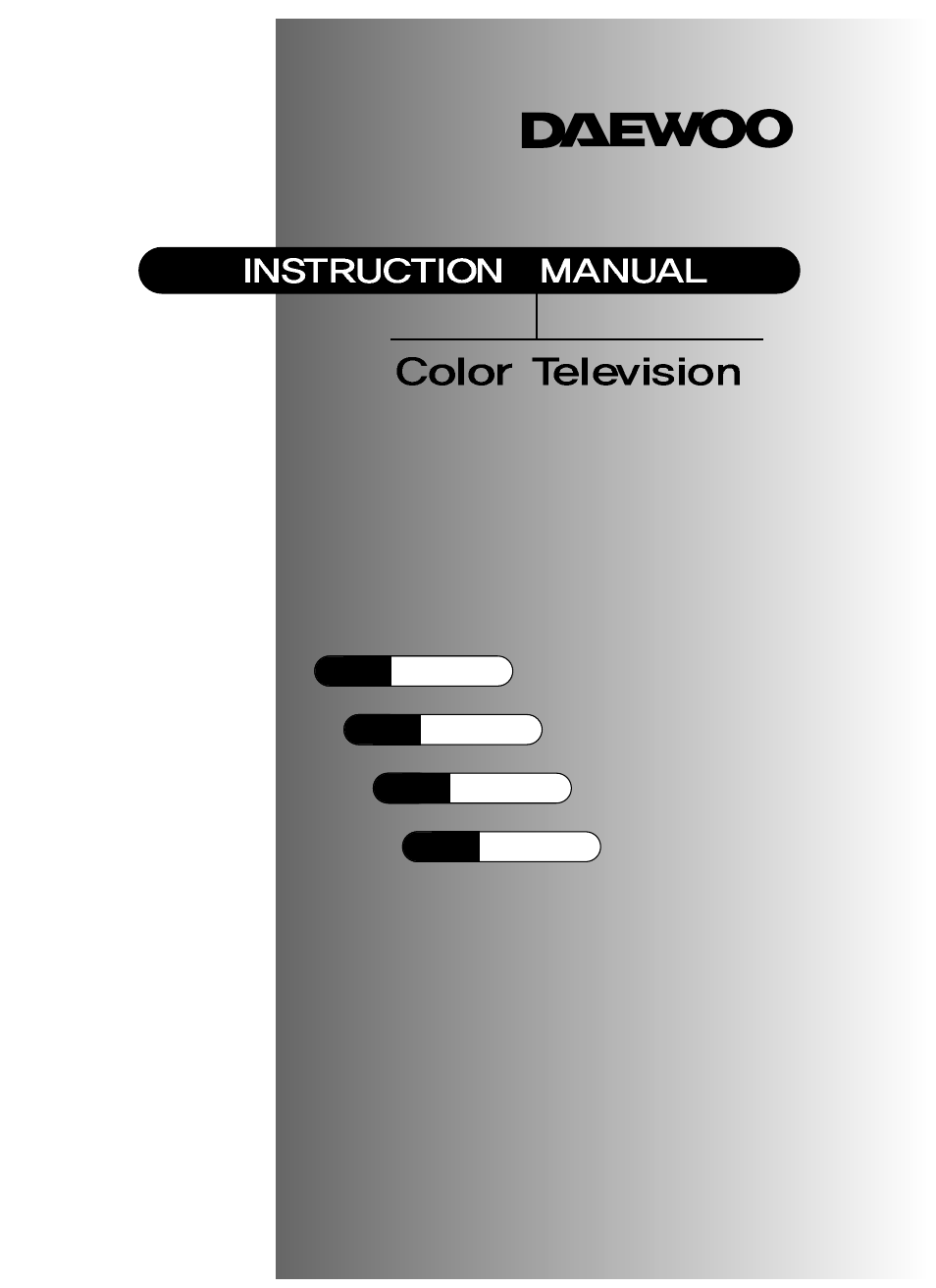 Daewoo DTQ 14V1FCN User Manual | 26 pages