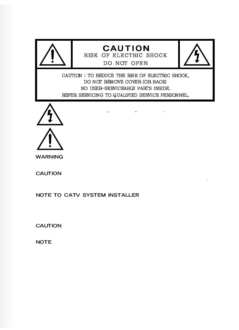 Daewoo DTQ 14V1FCN User Manual | Page 2 / 26